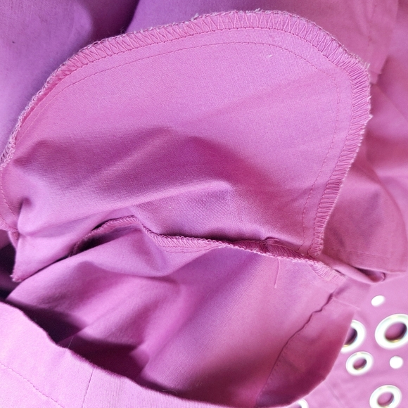 Bob Mackie brand" The Mave with Grommets" Quite luxury zipper closer jacket. - Picture 5 of 10